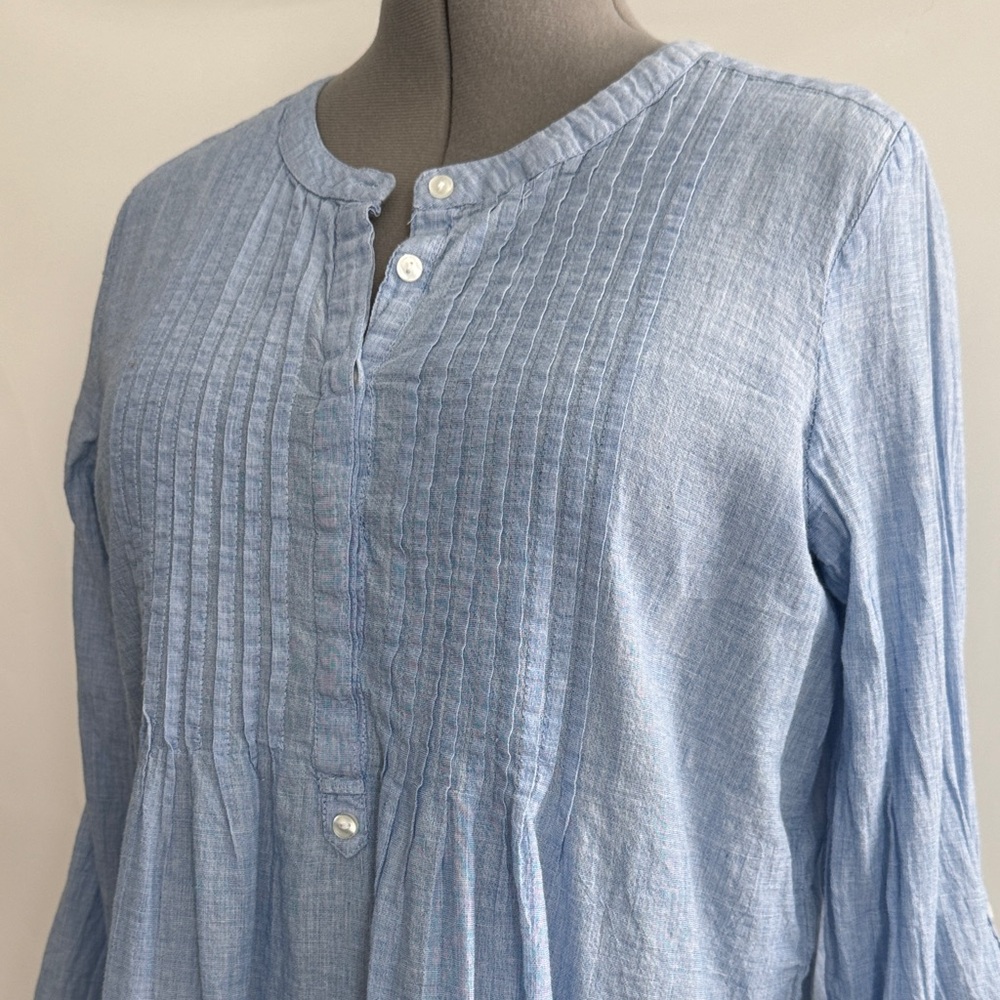 WESTPORT™️ Women's Sz L Light Blue Women's Long Sleeve Top